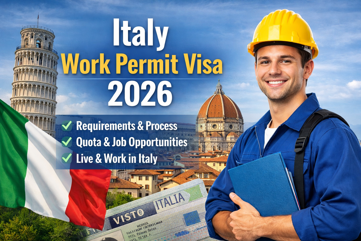 Italy Work Permit Visa 2026